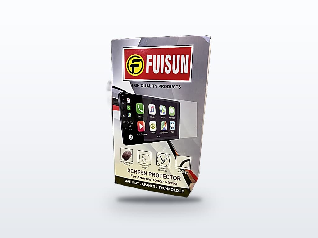 Car Android Tempered Glass - Commercial Studio Product Shot